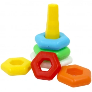 Mey İthalat® Kiki Fileli Renkli Altıgen Halkalar