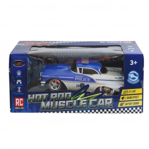 Mey İthalat® MK8038B Kumandalı SEsli Işıklı Polis Arabası 1:16 -Can Oyuncak