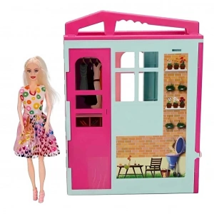 Mey İthalat® Cindy House Bebekli Oyun Evi 02617