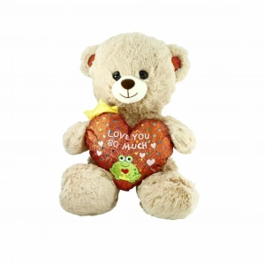 PJH2323 Peluş Kalpli Ayı Love You 30 cm