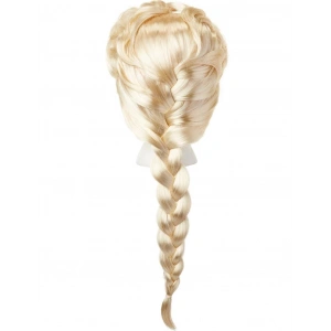 Platin Altın Dore Renk Karlar Ülkesi Elsa Frozen Peruğu Çocuk Boy