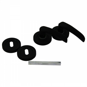 ÇELİKEL ERİŞ-10 AMERİKAN ODA KAPI KOLU SİYAH (5047)