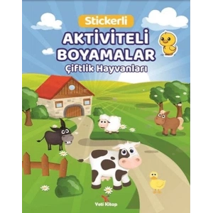 Çiflik Hayvanları Aktiviteli Boyamalar