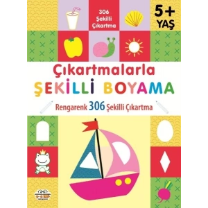 Çıkartmalarla Şekilli Boyama 5 Yaş Üstü