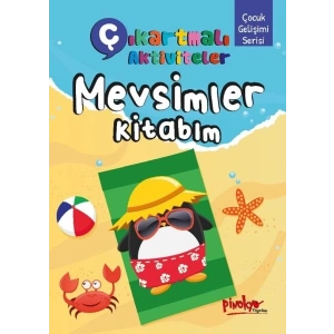 Çıkartmalı Aktiviteler Mevsimler Kitabım