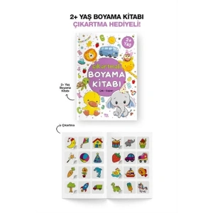 Çıkartmalı Boyama Kitabı  2 Yaş +