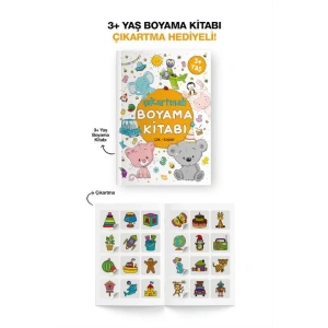 Çıkartmalı Boyama Kitabı  3 Yaş +