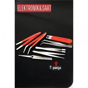 Cımbız Seti 7 Parça Elektornikçi Cımbız Seti