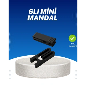 Mey İthalat® Cips Kahve ve Bakliyat İçin Poşet Kapatma Mandalı