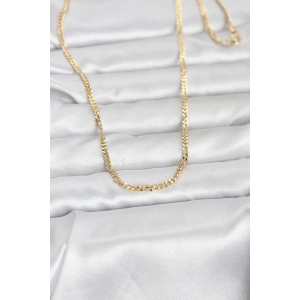 Mey İthalat® CM 14K Gold Renk 60 cm Zincir Kadın Kolye