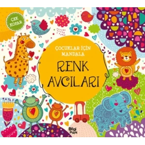 Çocuklar İçin Mandala - Renk Avcıları