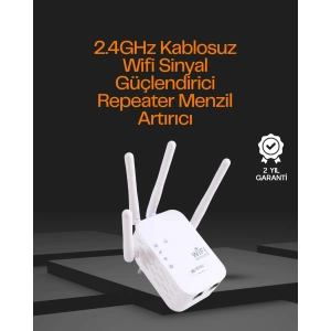 Mey İthalat® Çok Antenli Kablosuz Ağ Kapsama Alanı Genişletici