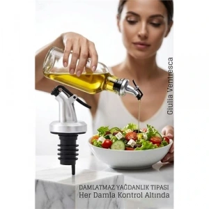 Mey İthalat® Damlatmaz Yağdanlık Tıpası - Yağ Şişe Tıpası 722419