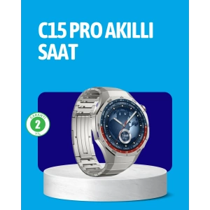 Mey İthalat® Dayanıklı Kordonlu Şarjlı Akıllı Saat