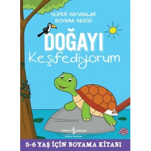 Doğayı Keşfediyorum - Süper Hayvanlar Boyama Serisi