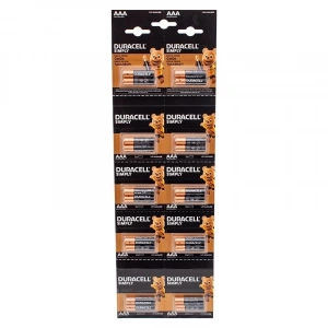 Duracell 1.5v İnce Aaa 20li Alkalin Pil Lr03/mn20