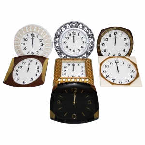 DÜZ DUVAR SAATİ KARIŞIK (5047)