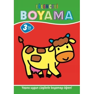 Eğlenceli Boyama - 3 Yaş Üstü 4’lü Pastel Boya Hediyeli