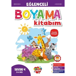 Eğlenceli Boyama – Seviye 4 (5-6 Yaş)