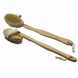 ELE GEÇMELİ - SAPLI AHŞAP SIRT KESESİ DUŞ FIRÇASI LİFİ (5047)