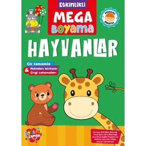 Etkinlikli Mega Boyama - Hayvanlar