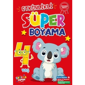 Etkinlikli Süper Boyama 4 Yaş