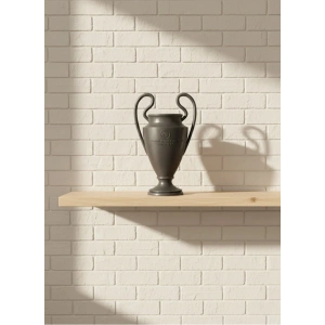 Mey İthalat® Füme Şampiyonlar Kupası 25cm Modern Dekor Ödül Biblo