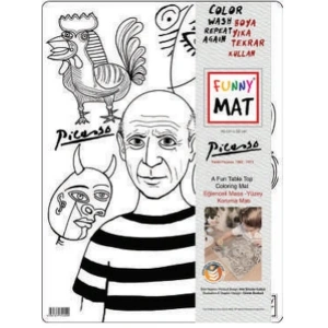 Funny Mat - Pablo Pıcasso 30 X 40 Cm