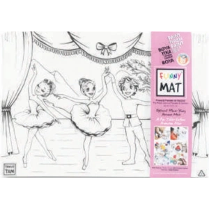Funny Mat - Prens İle Prenses Ve Dansçılar 33,5 x 48 cm