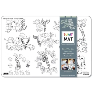 Funny Mat - Sayılar - Arapça 33,5x48cm