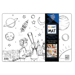 Funny Mat- Uzay  Araştırmacıları  - 33,5x48cm