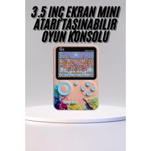 Mey İthalat® Game Box Mini 500 Adet Retro Oyun Taşınabilir Oyun Konsolu