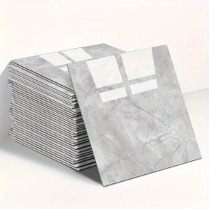 Gri Mermer Desen Du Sticker (30*30)