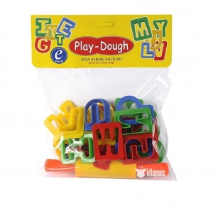 Mey İthalat® HARF OYUN HAMURU KALIPLARI