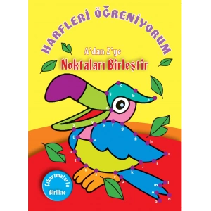 Harfleri Öğreniyorum Adan Zye Noktaları Birleştir