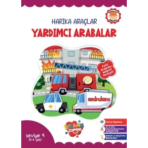 Harika Araçlar – Yardımcı Arabalar Seviye 4  (5-6 Yaş)