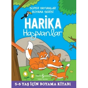 Harika Hayvanlar - Süper Hayvanlar Boyama Serisi