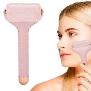 Ice Roller Buz Silindiri Terapi Etkili Yüz Derma Masaj ve Cilt Soğutma Bakım Aleti (5047)