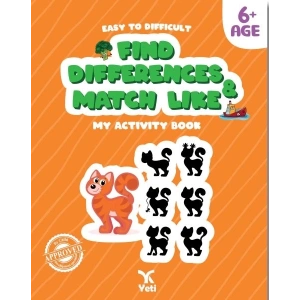 İngilizce Kolaydan Zora Farkı Bul Benzerini Eşleştir Kitabı