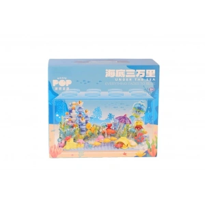 Mey İthalat® JK8311 AKVARYUM 597 PARÇA BLOCK OYUNCAK