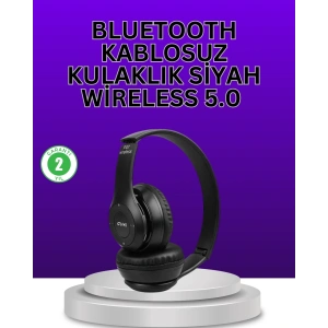 Mey İthalat® Kablolu & Kablosuz Kullanım Seçeneği Sunan Stereo Bluetooth Kulaklık
