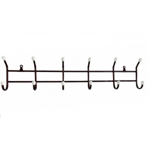 Mey İthalat® Kapı Arkası Askısı Vidalı Tip 6 Kanca