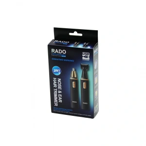 KARE GÖVDE - KAPAKLI 2 BAŞLIK BURUN-KULAK-YANAK KIL TÜY ALMA- FAVORİ-ENSE ÇİZİM MAKİNESİ USB ŞARJLI RD-3138 (5047)