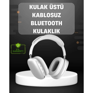 Mey İthalat® Katlanabilir Bluetooth V5.0 Kablosuz Kulaklık | 400 mAh, Gürültü Azaltma