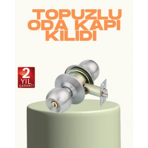 Mey İthalat® Kolay Montajlı Modern Tasarım Topuzlu Kilit