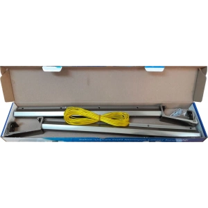 Mey İthalat® Koral Alüminyum Balkon Çamaşır Kurutma Askılığı 80x30