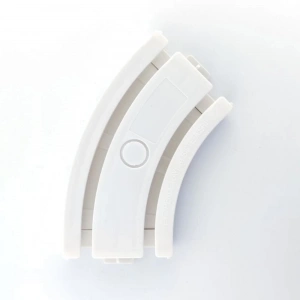 Mey İthalat® Korniş Dönüşü 2 Raylı 45 Derece