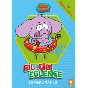 Kral Şakir Fil Gibi Eğlence Boyama Kitabı- 2