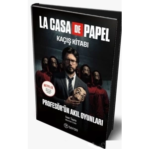 La Case De Papel Kaçış Kitabı - Profesörün Akıl Oyunları (Ciltli) (Maske Hediyeli)