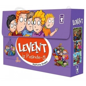 Levent İz Peşinde - 05 Set (5 Kitap Takım)